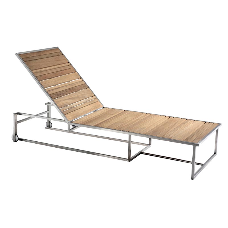 BARCODE Lounger without wheels (Step Adjuster)